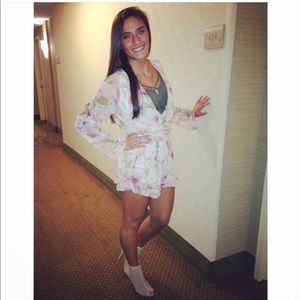 Floral romper! My favorite!